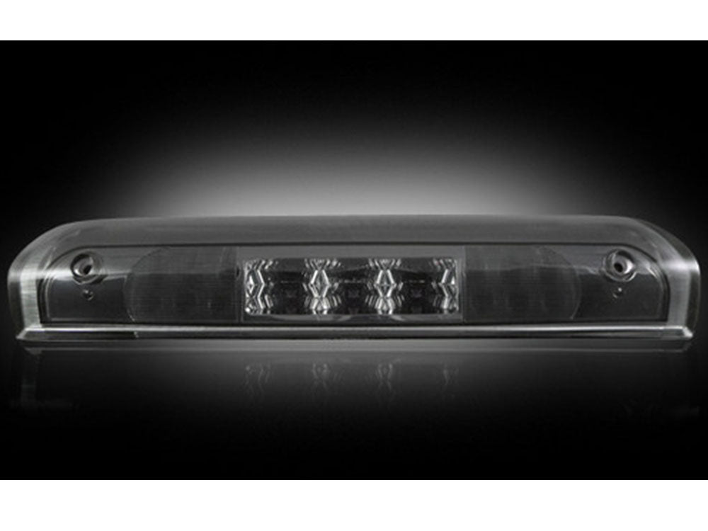 ~(1.9 lbs. 16X5X3)~ Dodge 02-08 RAM 1500 and 03-09 RAM 2500/3500 - Red LED 3rd Brake Light Kit w/ White LED Cargo Lights - Smoked Lens