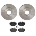 Brembo OE 91-92 BMW 318i/1991 318is/91-93 325i/90-91 325is/325iX Front Disc Brake Kit
