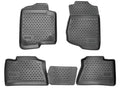 ~(6 lbs. 33X20X6)~ Profile Floor Liners Front and 2nd Row Black Tahoe/Suburban/Yukon/Yukon XL 2015-2018