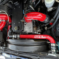 Wehrli 03-09 Cummins Upper Coolant Pipe - Sparkle Bomber Orange