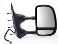 0208 FORD ECONOLINE RH POWER FOLDAWAY OE MIRROR TEXTURED BLACK EXTENDABLE TOWIN