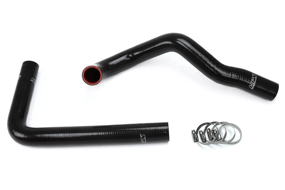 HPS Performance Black Reinforced Silicone Radiator Hose Kit Coolant for Lexus 92-99 SC300 with 1JZGTE or 2JZGTE Engine Swap