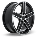 FROST 17X7 5X114.3 ET42 CB67.1 BLACK MACHINED