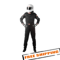 RaceQuip Black SFI-1 1-L Suit - 3XL