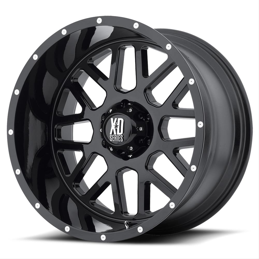 XD820 17X9 6X5.5 S-BLK -12MM