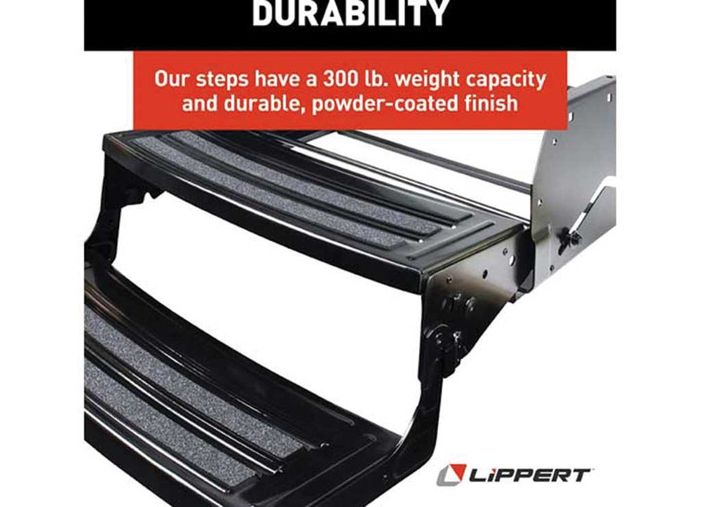 24IN RADIUS DOUBLE STEEL STEP MANUAL