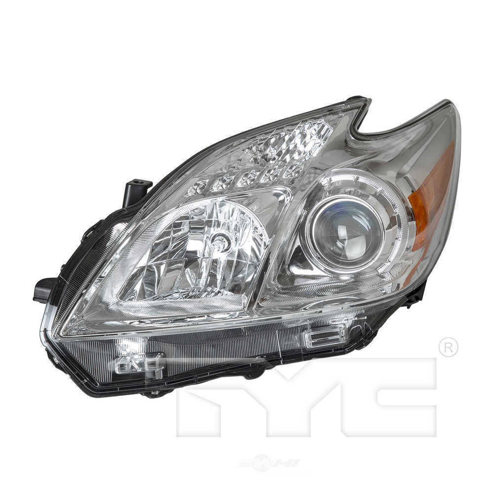 LH HEADLAMP LENS/HOUSING HALOGEN TOYOTA PRIUS 20122015 CAPA
