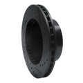 R1 91-94 Ford Crown Victoria Front Left Drilled & Slotted Black Brake Rotor