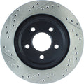 StopTech 05-10 Ford Mustang Slotted & Drilled Left Rear Rotor
