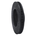 R1 89-93 Toyota Pickup Front Right Drilled & Slotted Black Brake Rotor