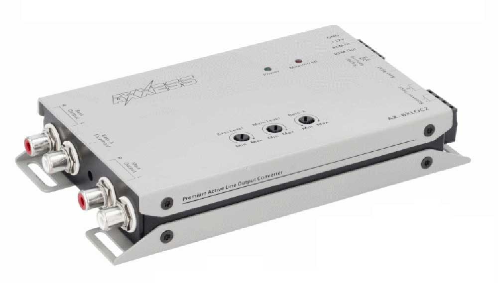 4CH ACTIVE LINE OUTPUT CONVERTER WITH BASS RESTORATION + BA