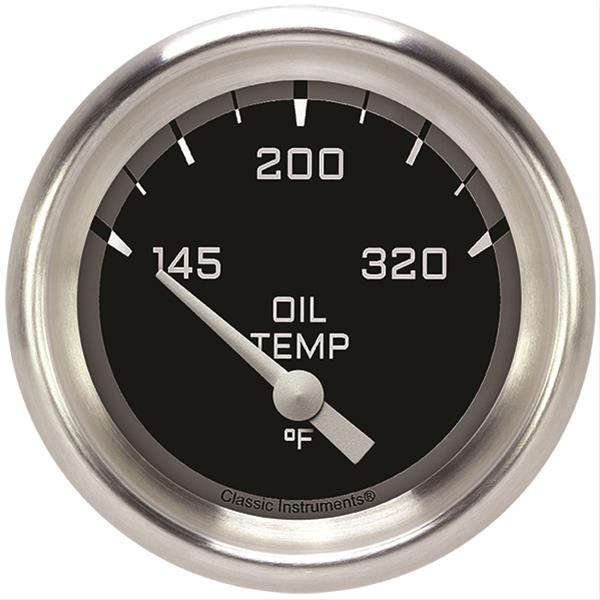 AUTO CROSS GREY 2 5/8IN OIL TEMP