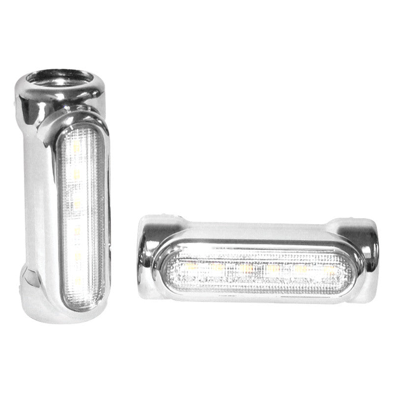 Letric Lighting Engine Guard Lights Chr/Wht