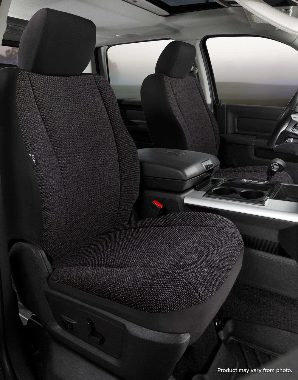 FREIGHTLINER CASCADIA TRS FRONT BUCKET SEAT HIGH BACK BLACK