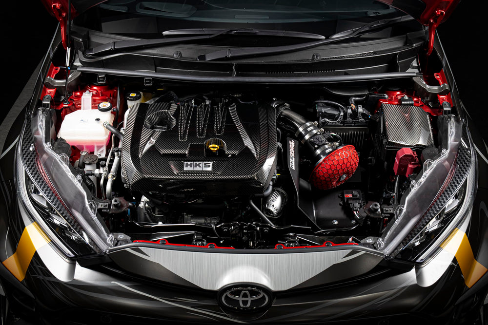 HKS DryCarbon Fuse Box Cover GR Yaris
