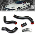 HPS Performance Blue Reinforced Silicone Radiator Hose Kit Coolant for Nissan 84-89 300ZX 3.0L V6 Turbo / NA