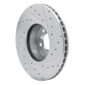 DFC 12-21 BMW M240I xDrive Front Left Drilled & Slotted Silver Brake Rotor