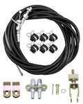 Wilwood Universal Parking Brake Cable Kit Disc/Drum Combination Parking Brake & MC4 w/ Clevis