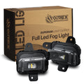 AlphaRex 22-25 GMC Sierra 1500 LED Fog Lights - White/Amber