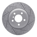 DFC 12-20 BMW 428I Gran Coupe Rear Right Drilled & Slotted Geoperformance Rotor