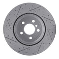 DFC 12-20 BMW 428I Gran Coupe Rear Right Drilled & Slotted Geoperformance Rotor