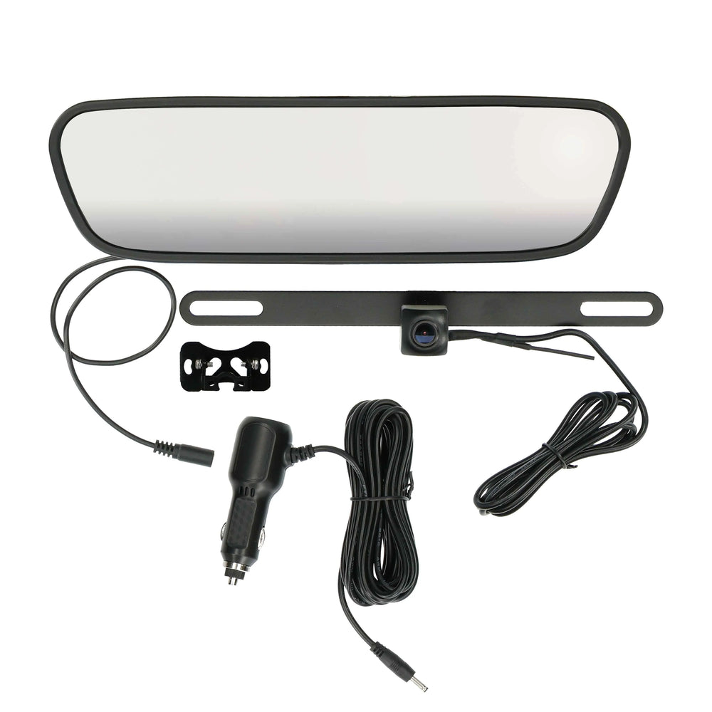 WIRELESS 4.3 INCH MIRROR/MONITOR AND CAMERA COMBO