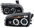 PROJECTOR HEADLIGHT GLOSSY BLACK