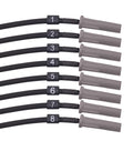 Fast Wire Set, Firewire W/ Sleeve, 8 Cyl., Straight Plug, Univ.