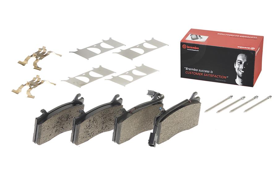 Brembo 17-19 Alfa Romeo Stelvio/ Alfa Romeo Giulia Front Low-Met Brake Pad