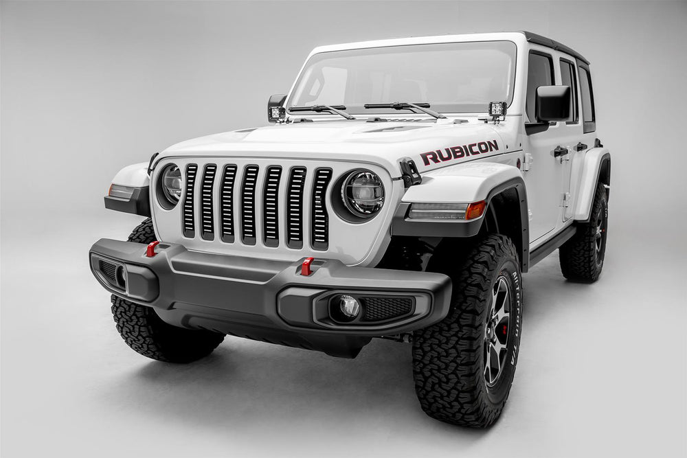 1823 WRANGLER JL/2023 GLADIATOR BRUSHED ALUMINUM BILLET GRILLE