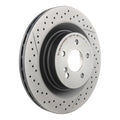 Brembo 08-15 Mercedes-Benz C63 AMG Rear Premium UV Coated OE Equivalent Rotor