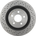 Brembo 08-15 Mercedes-Benz C63 AMG Rear Premium UV Coated OE Equivalent Rotor