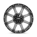 MO970 18X9 5X5.0/5.5 G-GRY BLK LP 18MM