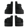 WeatherTech 20-23 Jeep Gladiator Sport/Sport S w/Max Tow Pkg No Drill Front & Rear MudFlaps - Black