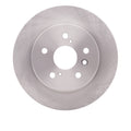 DFC 08-17 Mercedes-Benz E400 Rear Left Dimpled & Slotted Silver Brake Rotor