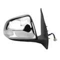 1315 TOYOTA TACOMA TEXTURED BLACK W/CHROME COVER W/TURN SIGNAL FOLDAWAY