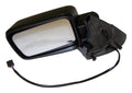Black ; Left Power, Heated, Memory, Manual Folding Mirror for 06-08 XK Commander Crown Automotive