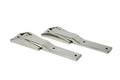 Kentrol 97-04 Jeep Wrangler TJ Tailgate Hinge Pair - Polished Silver