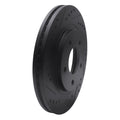 R1 94-01 Buick Regal Front Left Drilled & Slotted Black Brake Rotor