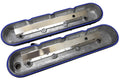 Moroso GM LS 1-1/2in Tall OEM Coil Mounts Black Satin Aluminum Valve Cover - Pair