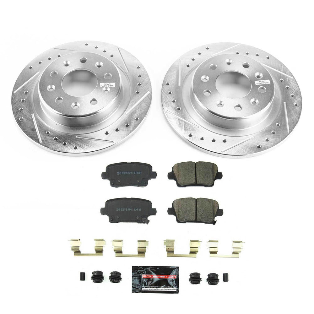Power Stop 19-20 Buick Regal Sportback Rear Z23 Evolution Sport Brake Kit