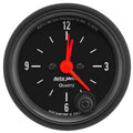 Autometer Z Series 52mm Electric Clock