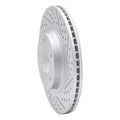R1 02-06 Infiniti I35 Front Right Drilled & Slotted Geoperformance Rotor