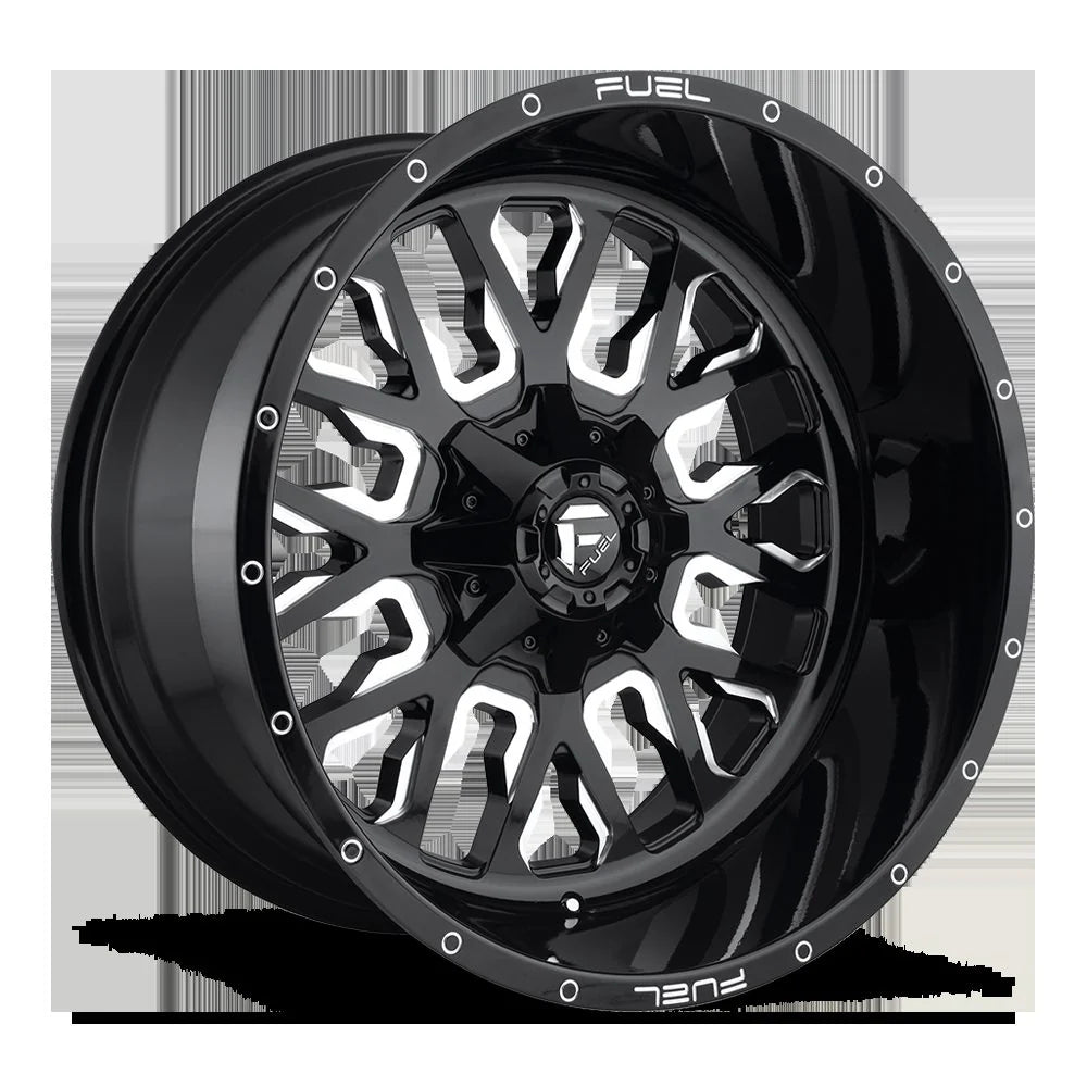 D611 17X9 5X4.5/5.0 GL-BLK-MIL -12M
