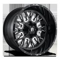D611 17X9 5X4.5/5.0 GL-BLK-MIL -12M