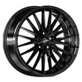 19X8.5 5-112 +40MM GLOSS BLACK WITH