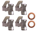 DISC BRAKE CALIPER/BRACKET ASSEMBLY