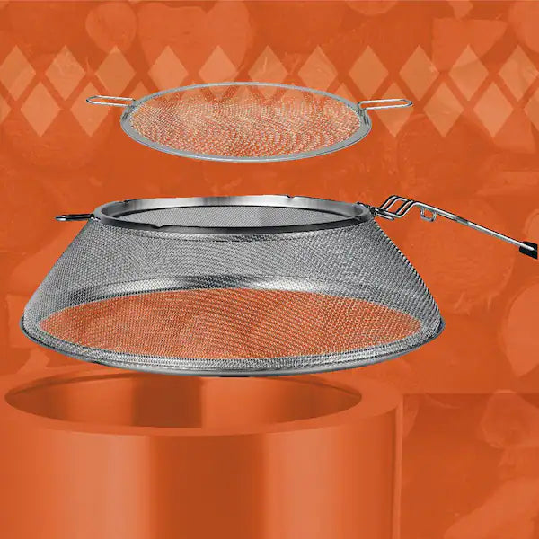 25IN HOTSHOT WOOD FIRE PIT MESH SCREEN
