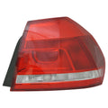 RH TAILLAMP ASSY OUTER VOLKSWAGEN PASSAT 20122015