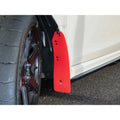 Cusco 2023+ Honda Civic Type-R (FL5) EVA Bolt-On Red Mud Flap (Set of 2) - Front Only